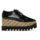Stella McCartney BNWT Sz 39 Elyse Monogram Vegan Leather Platform Shoes RRP$1295