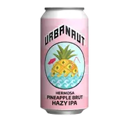 Urbanaut Brewing Hermosa Pineapple Brut Hazy IPA 440ml Can