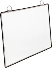 TEHAUX Hanging Document Bag Desk Filing Organizer Office Supplies Organization Hanging File Folders Letter Size Reinforced Hang Folders Hanging Mail Organizer Mail Holder Wall Mount PVC
