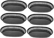 6pcs Snack Tray Versatile Fruit Basket Bread Holder for Parties Weddings and Home Decor Elegant Design for Kitchen Organization