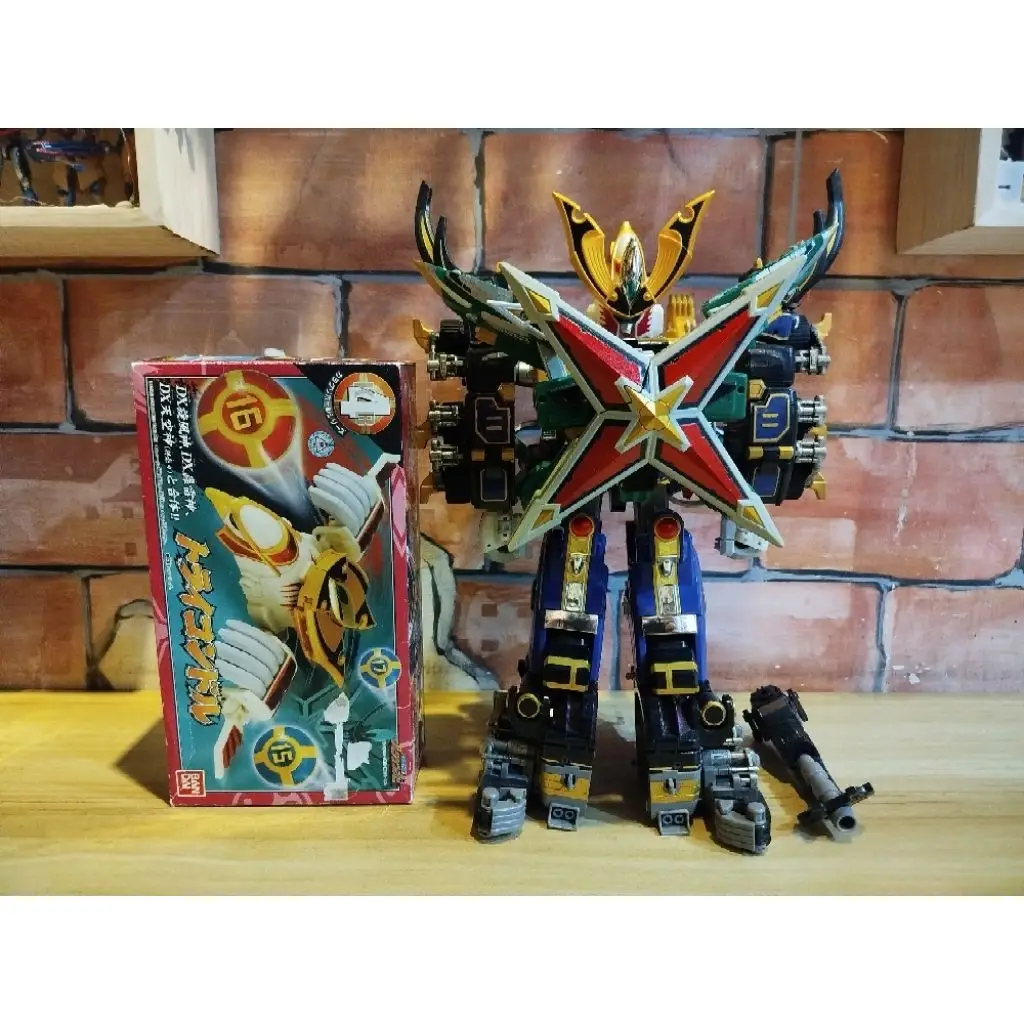 バンダイ 忍風戦隊ハリケンジャー DX旋風神 DX天空神 DXリボルバー