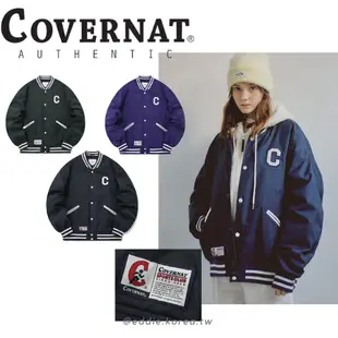 艾迪哥 🇰🇷 韓國代購 COVERNAT C LOGO VARSITY 秋冬棒球外套 秋冬外套 SPORT CLUB