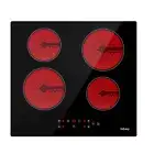 Induction Hub Hob Stove Cooking Plate Ceramic 4 Zones 9 Level 5400W 59cm x 52cm