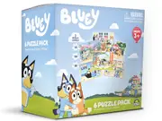 Bluey Puzzle, 6 Pack