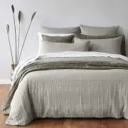 Neale Whitaker Braemar Quilt Cover Wattleseed Super King