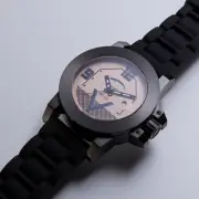 M1 ABRAMS TANK WATCH in Desert Storm dial. Swiss GMT quartz and Sapphire Crystal