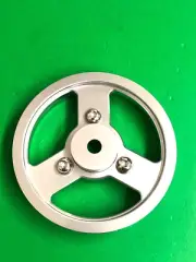 SILVER Crank Pulley for 2002-2008 Mini Cooper S Supercharged Turbo (for: Mini)