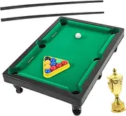 1 Set Hanging Billiard Table Toy Pool Cue Gaming Table Mini Pool Game for Kids Funny Billiard Table Plaything Pool Games for Adults and Mini Ball Child Plastic