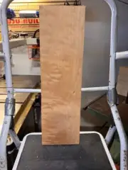 DENSE Quilted MapleTop Figured Billet .8"x 6.5"x 22”KD Big Leaf Billet Kiln
