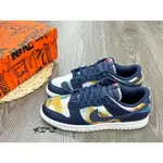 实拍特价 NIKE DUNK LOW 海軍藍 渲染 塗鴉 噴漆 休閒鞋 DM0108-400