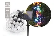 100 LED Solar Lights Garden Outdoor 12M String Lights Large Bulb Decoration 8 Mode Waterproof