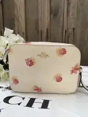 NWT Coach Mini Camera Bag With Pop Floral Print C6044
