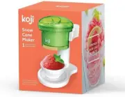 New Koji Homemade Sno Snow Cone Desserts Machine Electric Fluffy Ice Maker