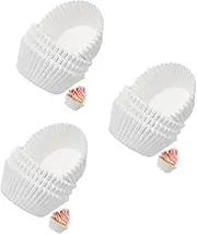 Hoement 100Pcs Paper Cupcake Liners Grease Baking Cups for Muffins Cupcakes and Treats High Temperature Resistant for Parties Weddings and Celebrations