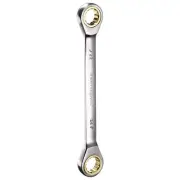 Double Box End Ratcheting Wrench Spanner, 22X24mm, 72 Tooth, 12 Point