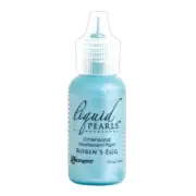 Ranger, Liquid Pearls, Pearlescent Paint, Add Dimension, Robins Egg Blue, Light