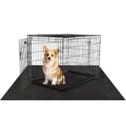 Dog Crate Pad Liner for Kennel Training, 29"×48" Under Pet Cage Mat Absorbs,W...