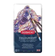 Derwent Coloursoft 12 Pack Pencils
