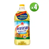 在飛比找momo購物網優惠-【義美】100％純葵花油1.5L(4罐組)