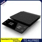 AU Digital Coffee Scale with Timer 3kg/0.1g Digital Kitchen Food Scale Espresso