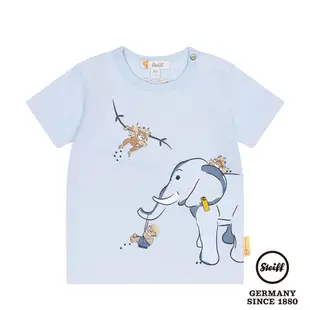 STEIFF德國精品童裝 動物短袖T恤 上衣 9個月-1.5歲