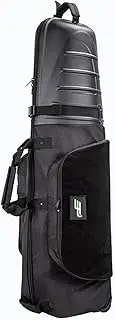 [kowaku] Golf Travel Bag Hard Shell Top Simple to Maneuver Portable for Airlines Adjustable Strap Inside to Hold Steady