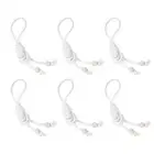 6pcs Napkin Holder Handmade Safe Adornment Dining Napkin Towel Table Decor Wear