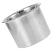 Stainless Steel Seasoning Jar Round Spice Jars Container Condiments Containers