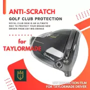 for Taylormade Qi10 Max Driver Golf Club Protection Film Anti Scratch