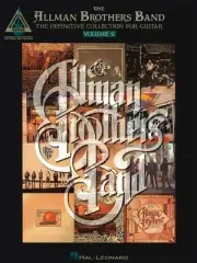 The Allman Brothers Band Definitive Collection 2 Guitar Tab Sheet Music Book