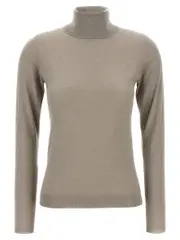 [Brunello Cucinelli] Brunello Cucinelli-Sparkling Maglioni Beige-Donna XS