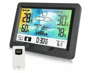 Wireless Weather Station, Outdoor Sensor, Humidity, Barometer, Hygrometer, Weather Forecast