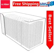 Space-Saving Clear Paper Towel Holder, Fits Z-Fold, C-Fold & Multi-Fold Towels