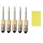 Soldering Iron Needles Replacement 5PCS Copper Steel Tips for E10 Interfaces