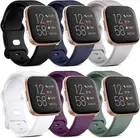6 Pack Bands Compatible with Fitbit Versa 2 Band/Versa Lite/Versa for Women Men,