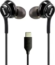 [UrbanX] 2021 Type-C Stereo Headphones for Samsung Galaxy S21 Ultra 5G, Galaxy S20 FE, Galaxy A53 5G, M52, M53, A73 5G, Note 10, Note 10+ - with Microphone