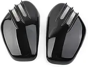 Motorcycle Left Right Battery Side Covers, Side Battery Fairing Covers Bright Black Bobber Speedmaster 1200 Motorcycle Battery Side Cover