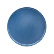Salt & Pepper Hue Side Plate 20cm Blue Stoneware