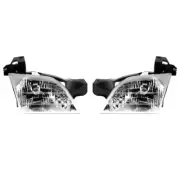 PAIR OF HEADLIGHTS FITS CHEVROLET VENTURE PLUS LT MINI VAN 2005 NUMBER GM2503175