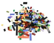 1 Pound of Assorted Sizes and Colors of LEGO Plates