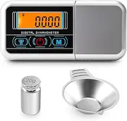 Mini Jewelry Scale 100Gx0.005G Precise Turntable Stylus Force Digital Dynamometer Tracking Gauge for Vinyl Record Needle