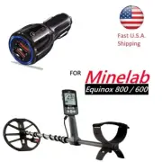 *NEW ! TURBO Quick Charge Car Charger for Minelab Equinox 800 / 600 & Accesories