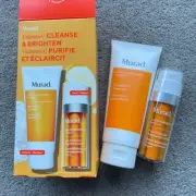 Murad Vitamin C Cleanse Brighten Set Cleanser Vita-C Glycolic Brightening Serum