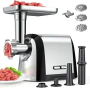 Meat Grinder Electric, 3200W Max Heavy Duty Mincer Machine, Food Grinders with A
