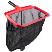 Pool Skimmer Net, Upgraded Pool Net Skimmer with Double-Layer Netting Bag, La...