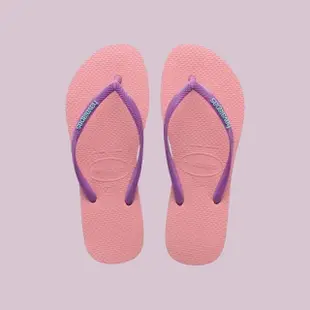 【havaianas 哈瓦仕】Havaianas Top Flip Flops 人字拖 海灘鞋 巴西 紫紅色 女款 4119787-5217W