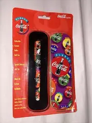 Coca-Cola COKE Brand Black Ink Pen 0.5mm Pentech 1995 Collectible Pen NEW Sealed