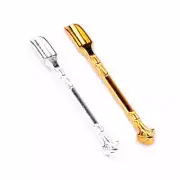 2 Piece Mini Metal Spoon Powder Scoop Mini Shovel Gold Or Silver Color