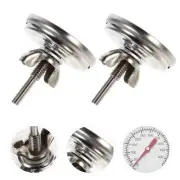 2 Pcs Food Probe Digital Temperature Grill Thermometer Meat Charcoal