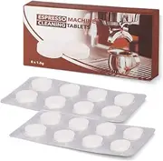 Cleaning Tablets Compatible with Saeco Delonghi Jura Espresso Coffee Machine -1.5g(2 boxes 16PCS)